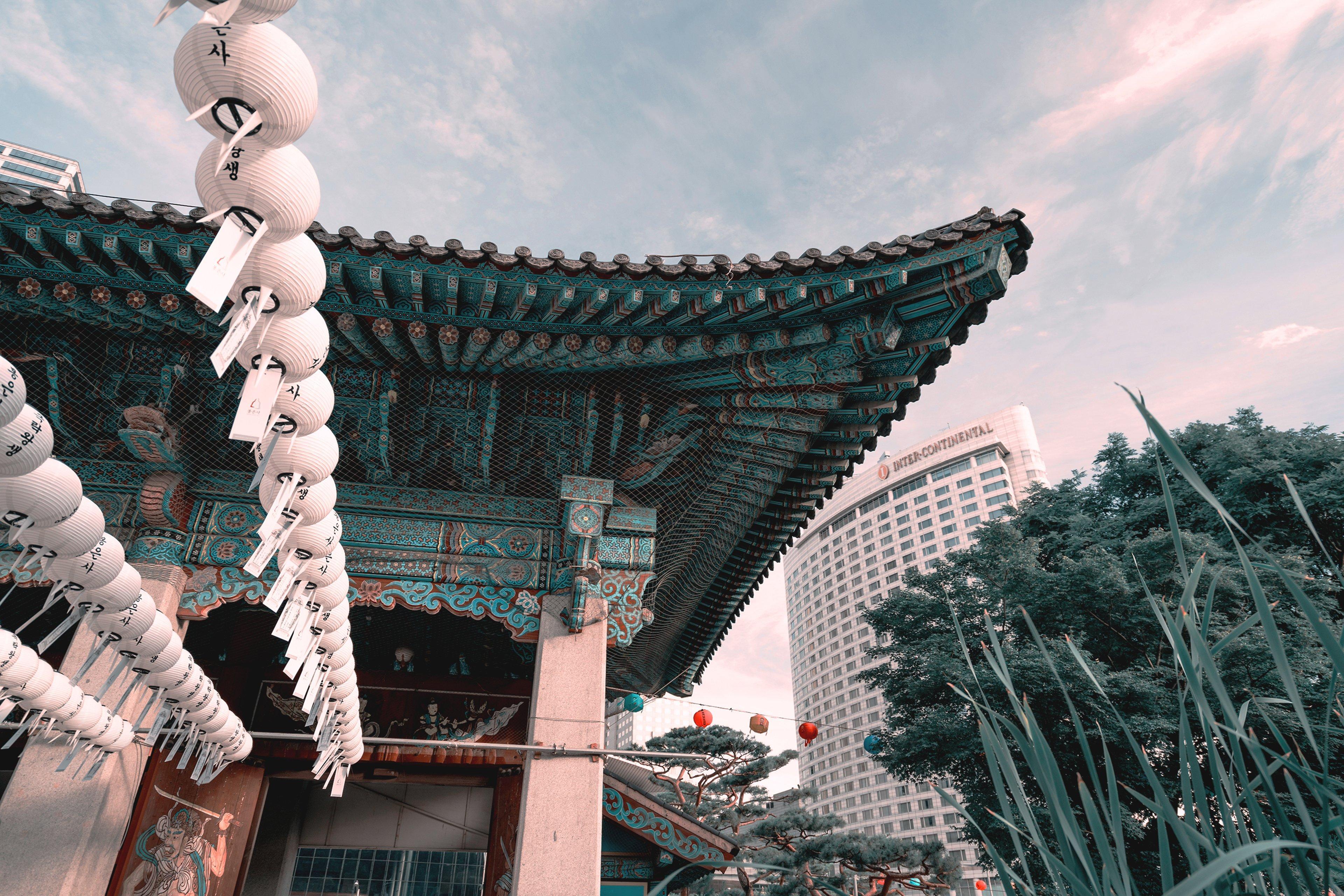 Intercontinental Seoul Coex, An Ihg Hotel Exteriör bild The temple's main gate